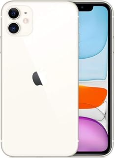 Apple iPhone 11, 128GB, Unlocked - White (Renewed)